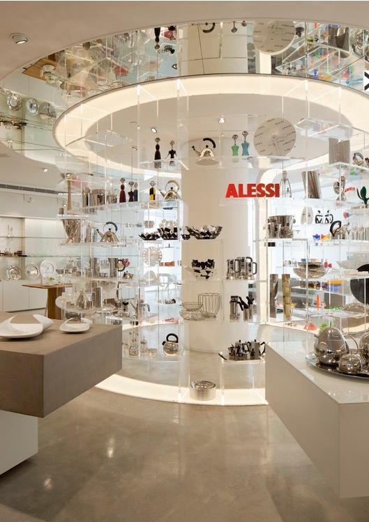 Modern Store Interior Design of Tollman Alessi