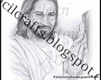 Pencil Drawings of Jesus Easy and Simple