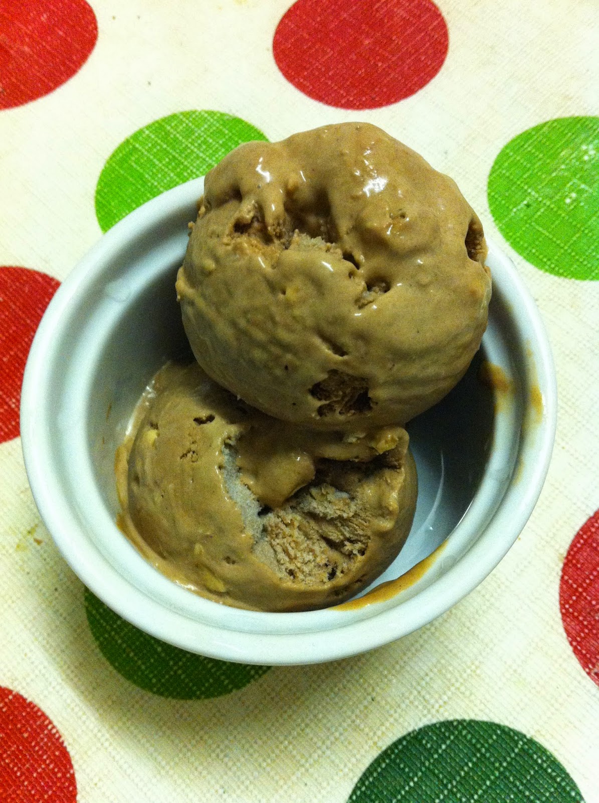 Creamy Chocolate and Hazelnut Ice Cream
