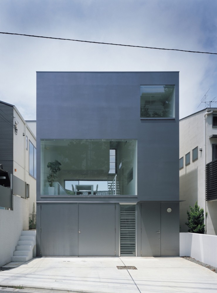 Industrial design  minimalist  house  Tokyo Japan  plans  Most Beautiful Houses in the World