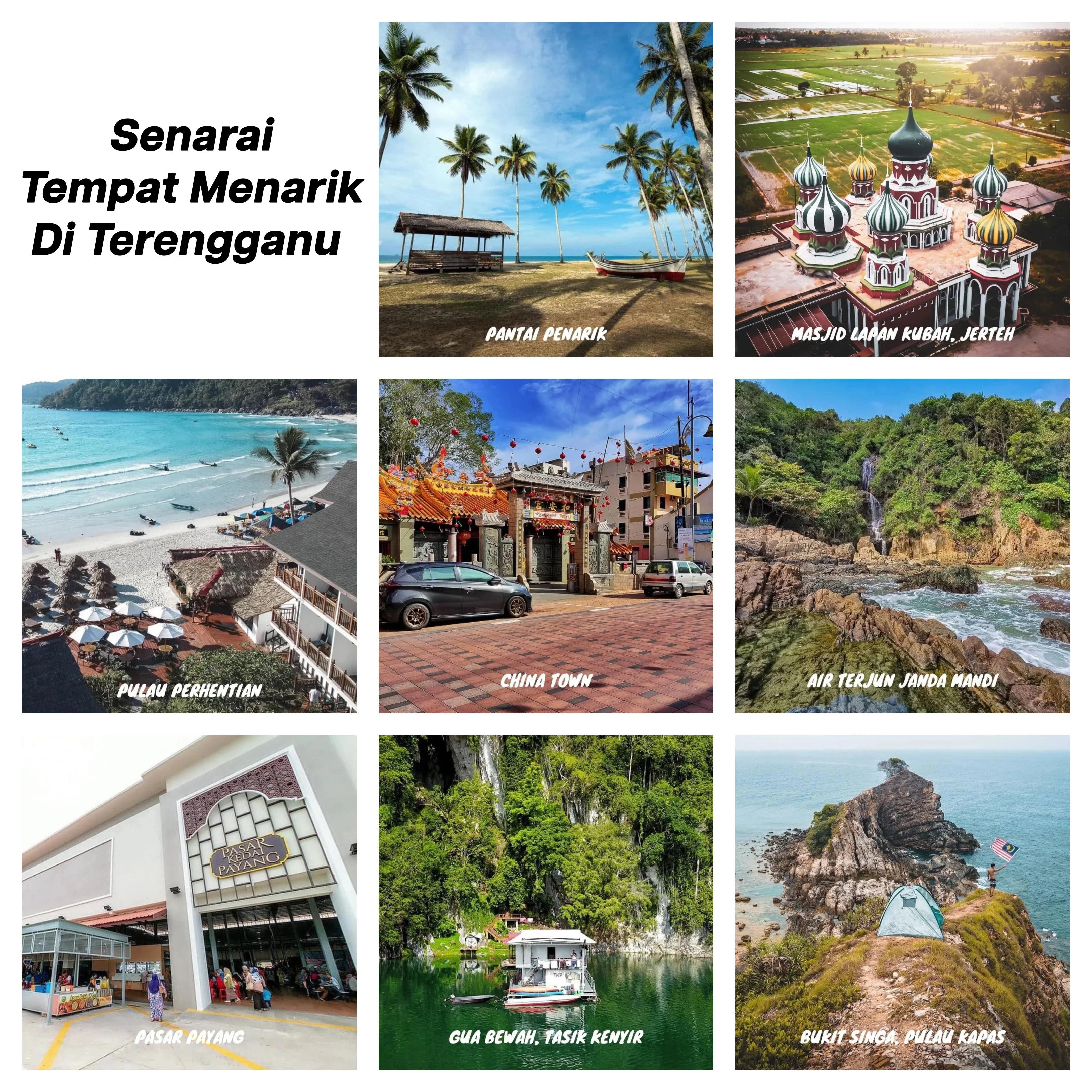 Senarai Tempat Menarik Di Terengganu | Blog Sihatimerahjambu