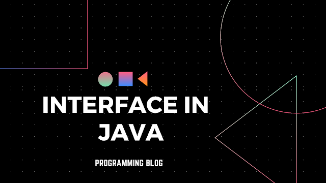 Interface in Java with examples