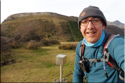 Bastelarra mendiaren gailurra 864 m. - 2020ko urtarrilaren 13an