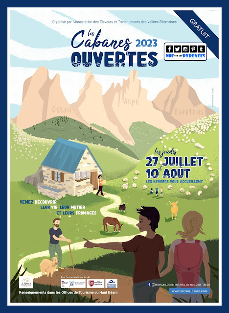 Cabanes Ouvertes 2023 en Pyrénées