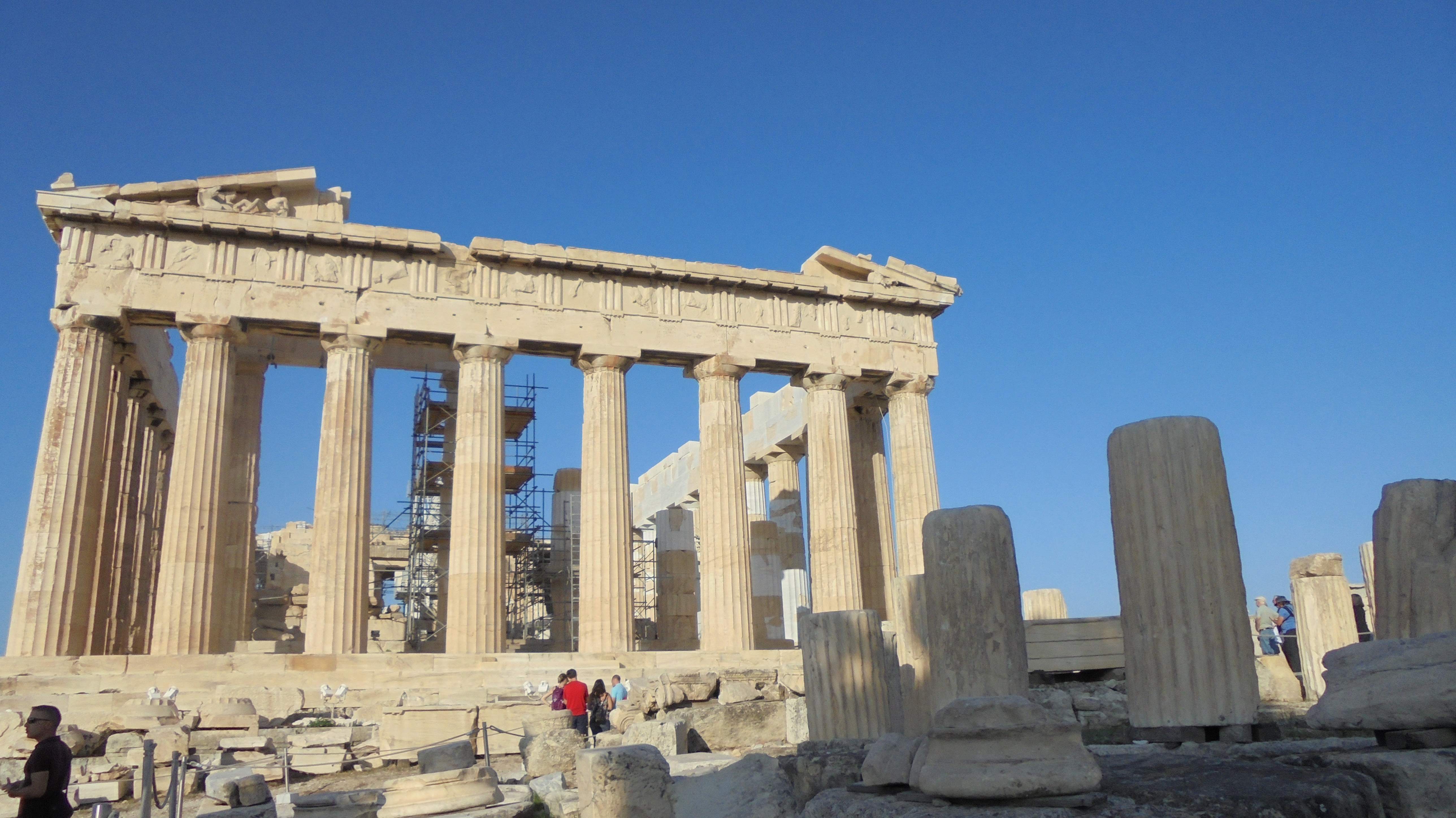 Partenón en la Acrópolis de Atenas (Grecia) (@mibaulviajero)