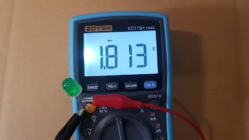 Test    LED   with  digital  multimeter