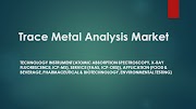 Trace Metal Analysis | An Emerging Market with Attractive Growth Opportunities