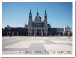 View of Cathedral from Inside Royal Palace