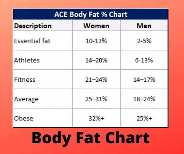 Body Fat Chart