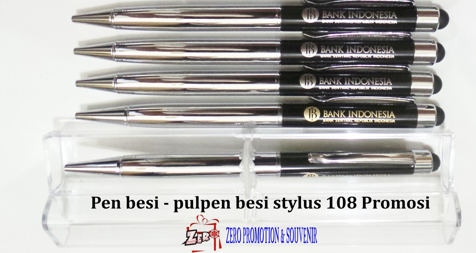 Jual Pen besi  pulpen besi  stylus 108 Promosi Barang 