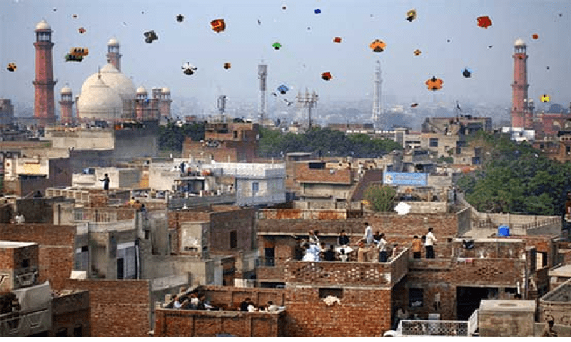 Asif had gone out to get the supplies for Iftar, the kite cut the cord of life