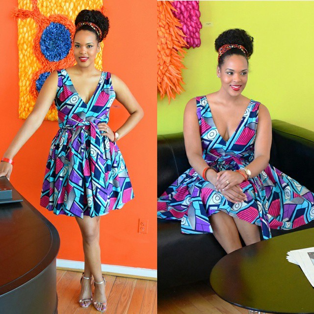 Short Ankara Gown: Simple And Creative Ankara Gown