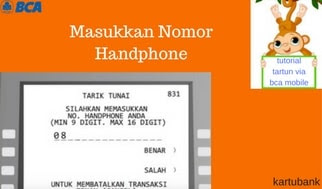 Gambar 8 - 10 Langkah Mudah Cara Tarik Tunai di ATM dengan BCA Mobile 