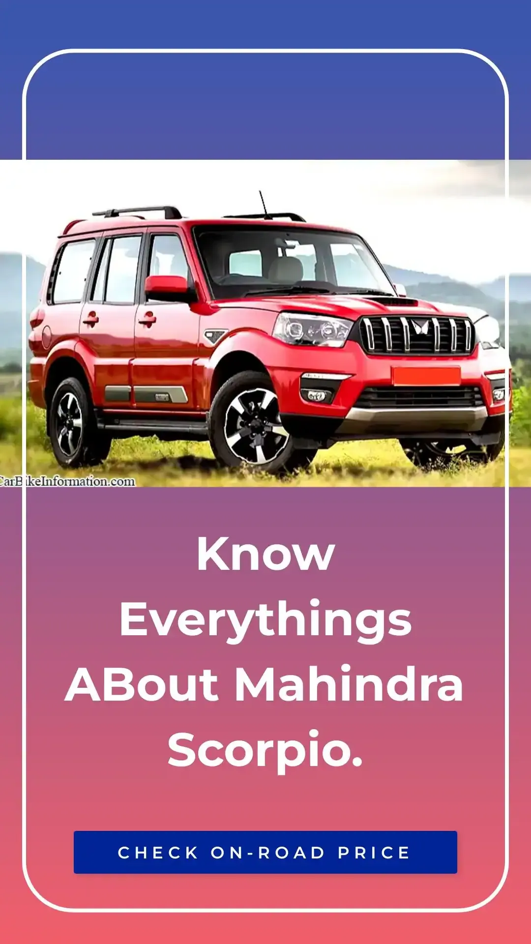 Mahindra Scorpio