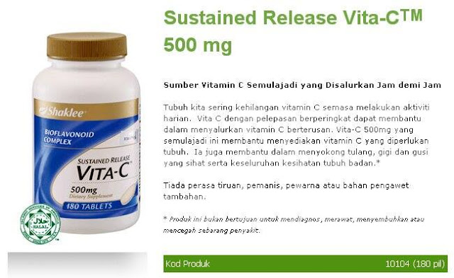 vitamin c shaklee