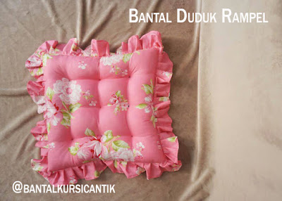 bantal duduk rampel