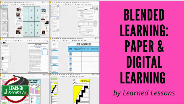 Blended Learning: Digital and Paper Resources for the Secondary Classroom