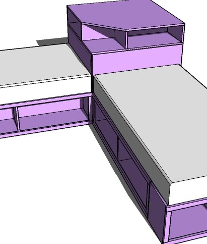 Twin Storage Bed Plans