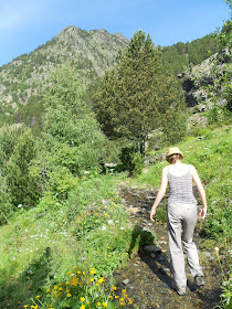 Andorra hike trail