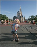 DISNEY Riley at castle