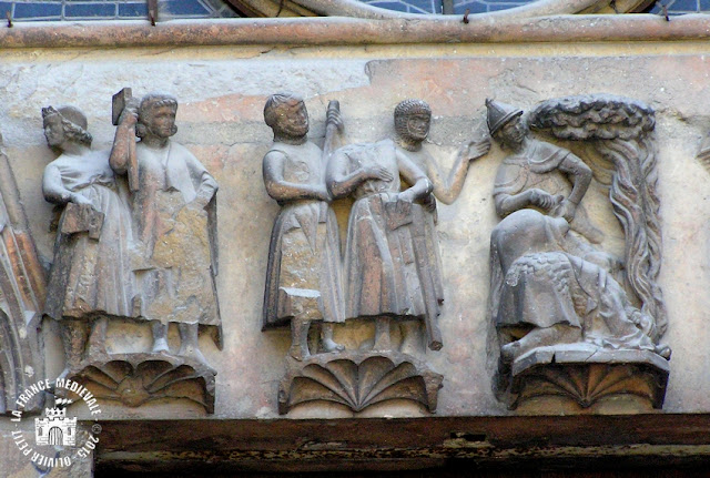 REIMS (51) - Cathédrale Notre-Dame (Extérieur - Façade occidentale)