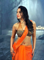 Tamanna, hot, navel, show, in, sexy, wet, saree