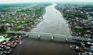 Daftar Nama Sungai Terpanjang Indonesia