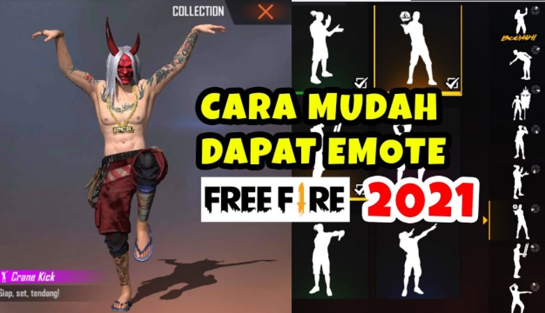 Cara Mendapatkan Emote FF Gratis 2021