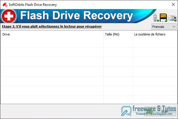 Offre promotionnelle : SoftOrbits Flash Drive Recovery gratuit ! 