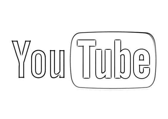 Download Youtube Logo Sketch - Image Sketch