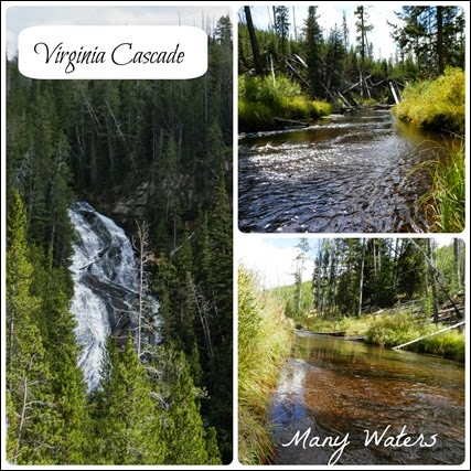 Many Waters Virginia Cascade Yellowstone National Park