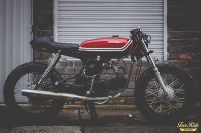 Honda Hero 100 Cafe Racer