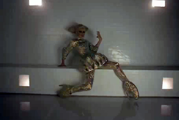  and 12 inch heels. Lady gaga not only provided music for Mr. McQueen, 