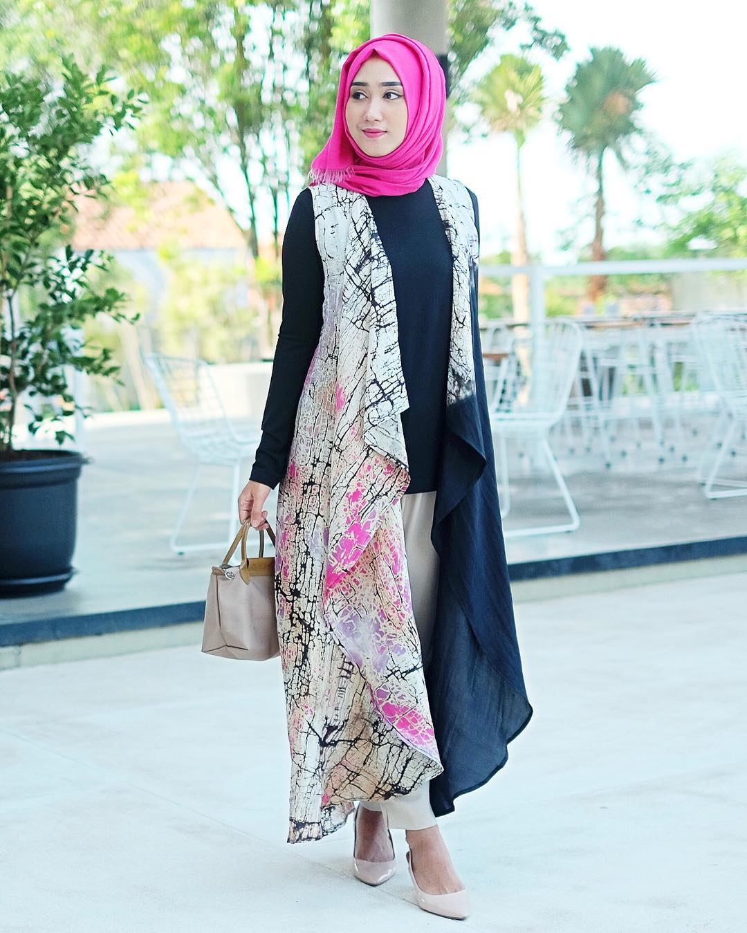 30 Inspirasi Fashion Hijab Selebgram 2018
