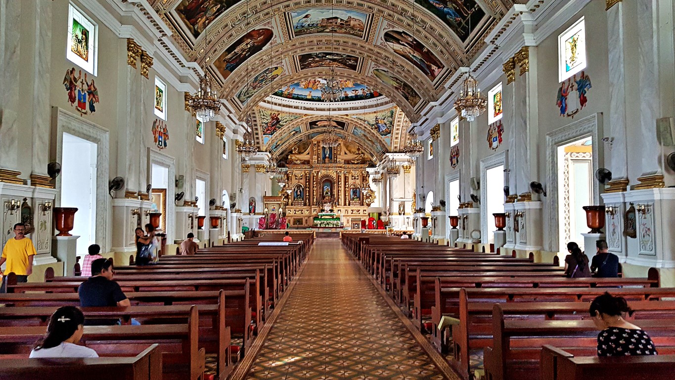 inside the St. Joseph Cathedral of Tagbilaran City, Bohol