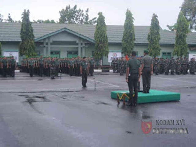 Asep Setia Gunawan Pimpin Upacara di Kodam Pattimura