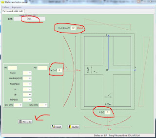 logiciel calcule les dalle plan