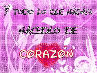 De corazón