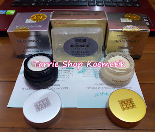 Paket Cream Deoonard Gold Silver Soap Original