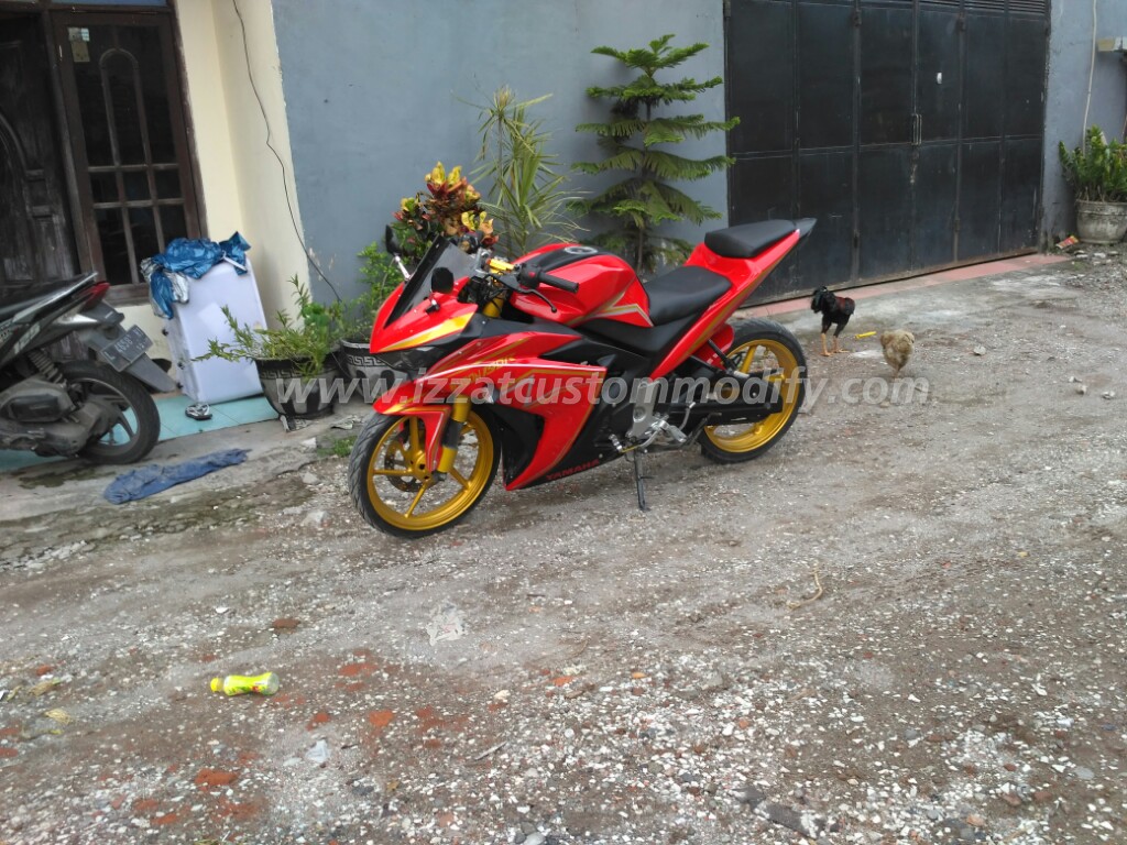 Fullset Bodykit R25 Untuk Yamaha Byson Izzat Custom Modify