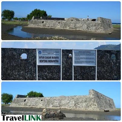 Objek Wisata Cagar Budaya Benteng Indra Patra, Aceh Besar ...