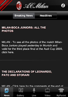iMilan Version 1.5
