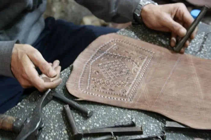 Moroccan Leatherwork