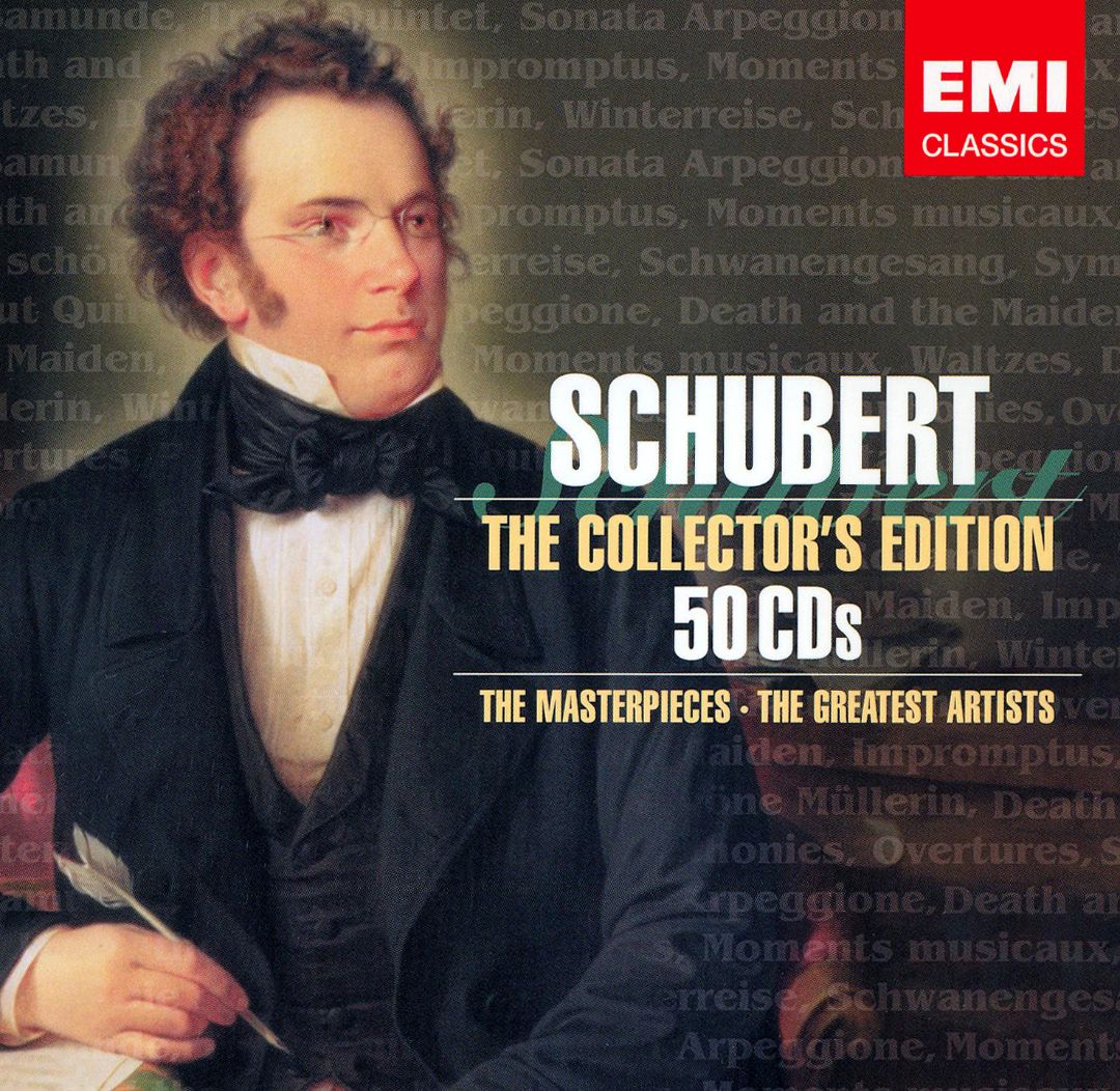 Schubert - the Collector's Edition (2007) {50 CDS}. Schubert Sonata d784 Note. Исполнитель Frèdèric Schubert. "Schubert year by year".