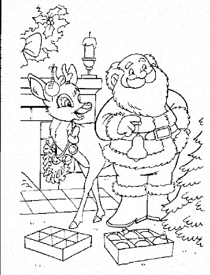 Christmas Coloring Pages Picture for Kids 