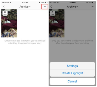 Cara membuat highlights di instagram untuk membuat sorotan cerita di Instagram 