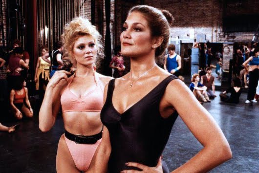 Audrey Landers y Vicki Frederick en 'A Chorus Line'