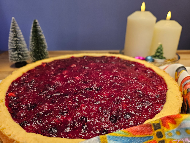 glutenfreie Cranberrytarte