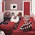 Red Living Room 