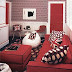 Red Living Room 